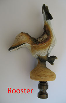 Ceramic  Rooster 4 1/4 inches tall