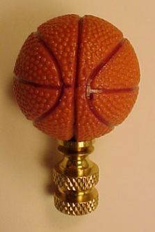 Basketball 2 1/4 inch finial