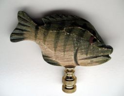 Painted Fish. 2 1/2x 3 1/2" overall