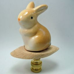 Lamp Finial Easter Rabbit Bunny