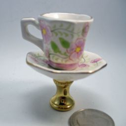 Lamp Finial Mini Teacup
