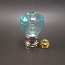 Lamp Finial Acrylic Duel Thread Knob