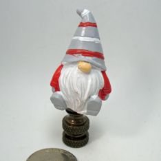 Lamp Finial Small Christmas Troll Elf