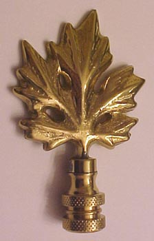 Maple Leaf 3 inch finial