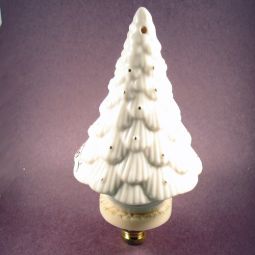 Lamp Finial Lenox China 1999 Christmas Tree