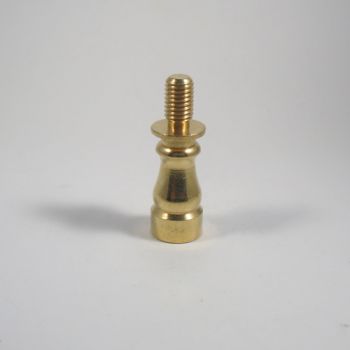 raiser LAMP FINIAL 2" extension SHADE RISER for old antique lamp 1/4-27 