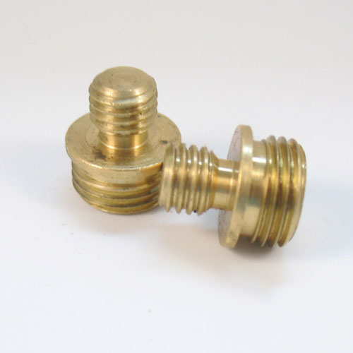 LAMP FINIAL ADAPTER for old antique lamp 1/8 IPS to 1/4-27 thread adapter 
