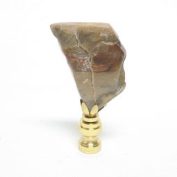 Lamp Finial Free Form Natural Stone