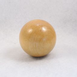 Lamp Finial:  38 mm Wooden Ball